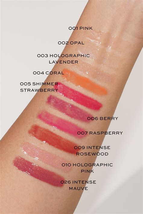 dior addict lip glow kit|dior lip gloss color chart.